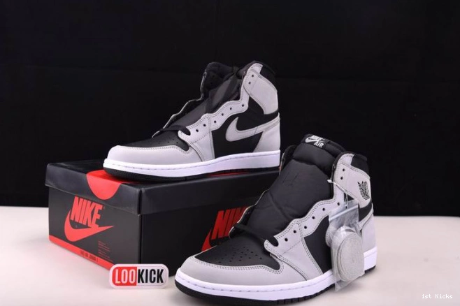 555088-035 Jordan White Grey Black 1 Retro Air High Light Smoke 0726